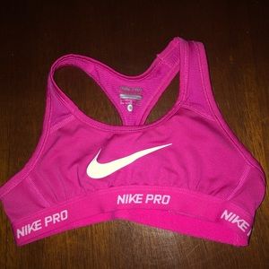Girls Nike Pro Sports Bra